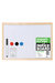 County Stationery Magnetic Whiteboard (White) (60cm x 40cm) - White