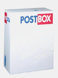 County Stationery Parcel Box (Pack of 15) (White) (318mm x 224mm x 80mm) - White