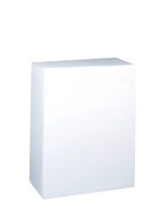 County Stationery Postage Box (Pack of 15) (White) (Large) - White
