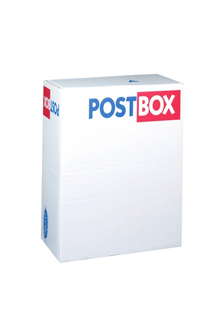 County Stationery Postage Box (Pack of 15) (White) (X- Large)