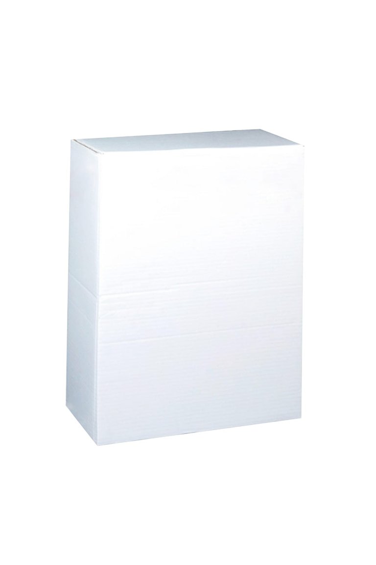 County Stationery Postage Box (Pack of 15) (White) (X- Large) - White