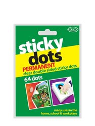 Sticky Tabs, Pack Of 64 - Clear