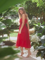 Crete Dress - Red