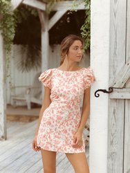 Rhodes Dress - Rose Bloom