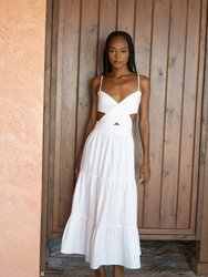 Seychelles Dress - White