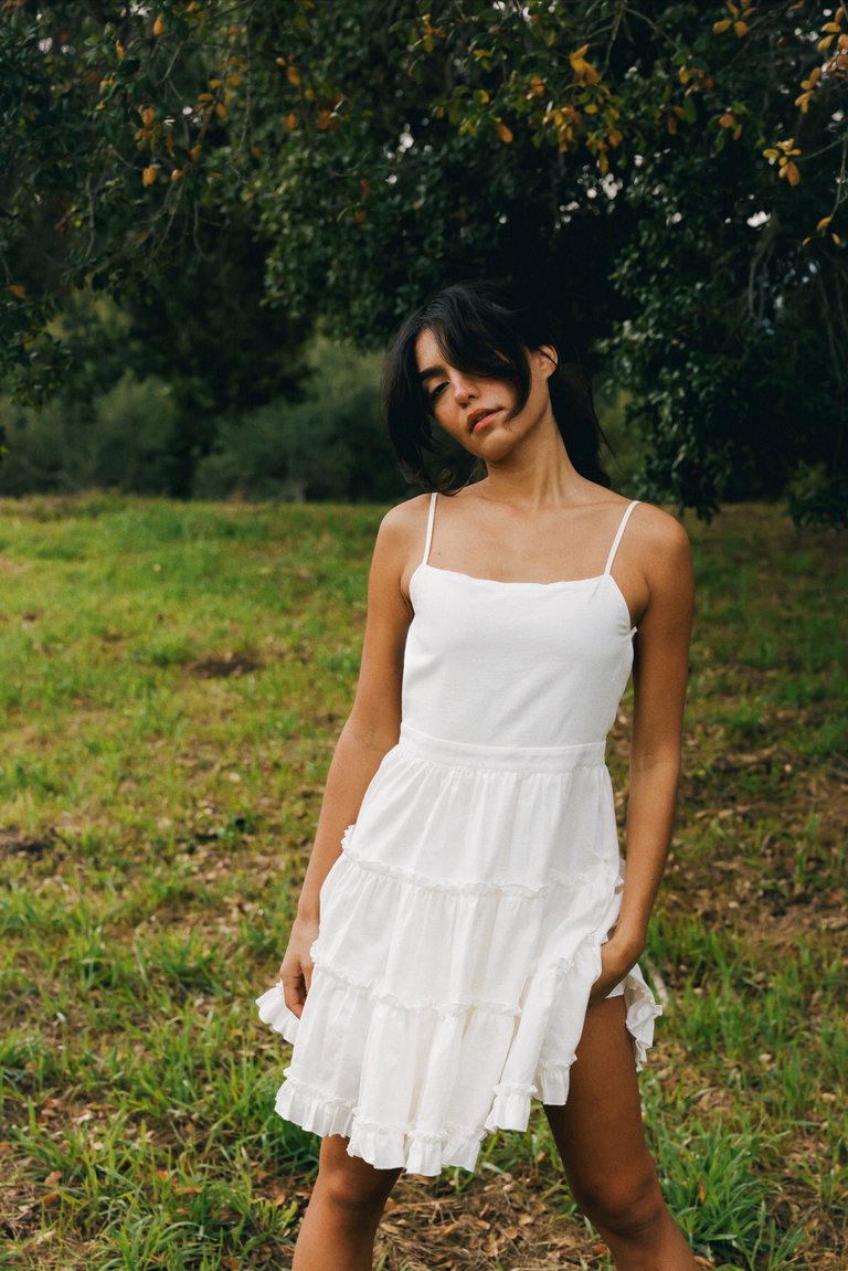 Tahiti Dress - White
