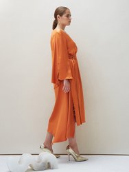 Dua Dress in Orange