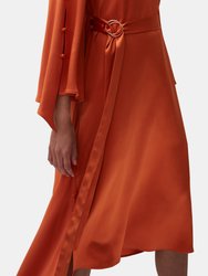 Dua Dress in Orange