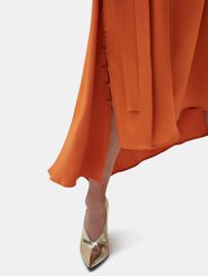 Dua Dress in Orange