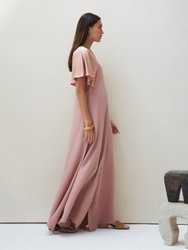 Seta Gown in Blush