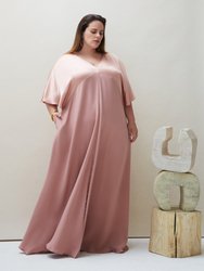 Seta Gown in Blush - Blush