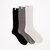 The Plush Lounge Sock - Coal/Slate Grey/Cloud