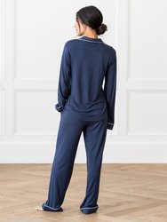 Women's Bamboo Pajama Pant In Stretch-Knit