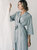 Women's Stretch-Knit Bamboo Kimono Robe