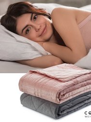 Amari Weighted Blanket - Blush
