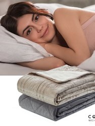 Amari Weighted Blanket - Taupe