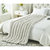 Coronela Throw - Cream White