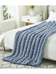 Coronela Throw - Light Blue