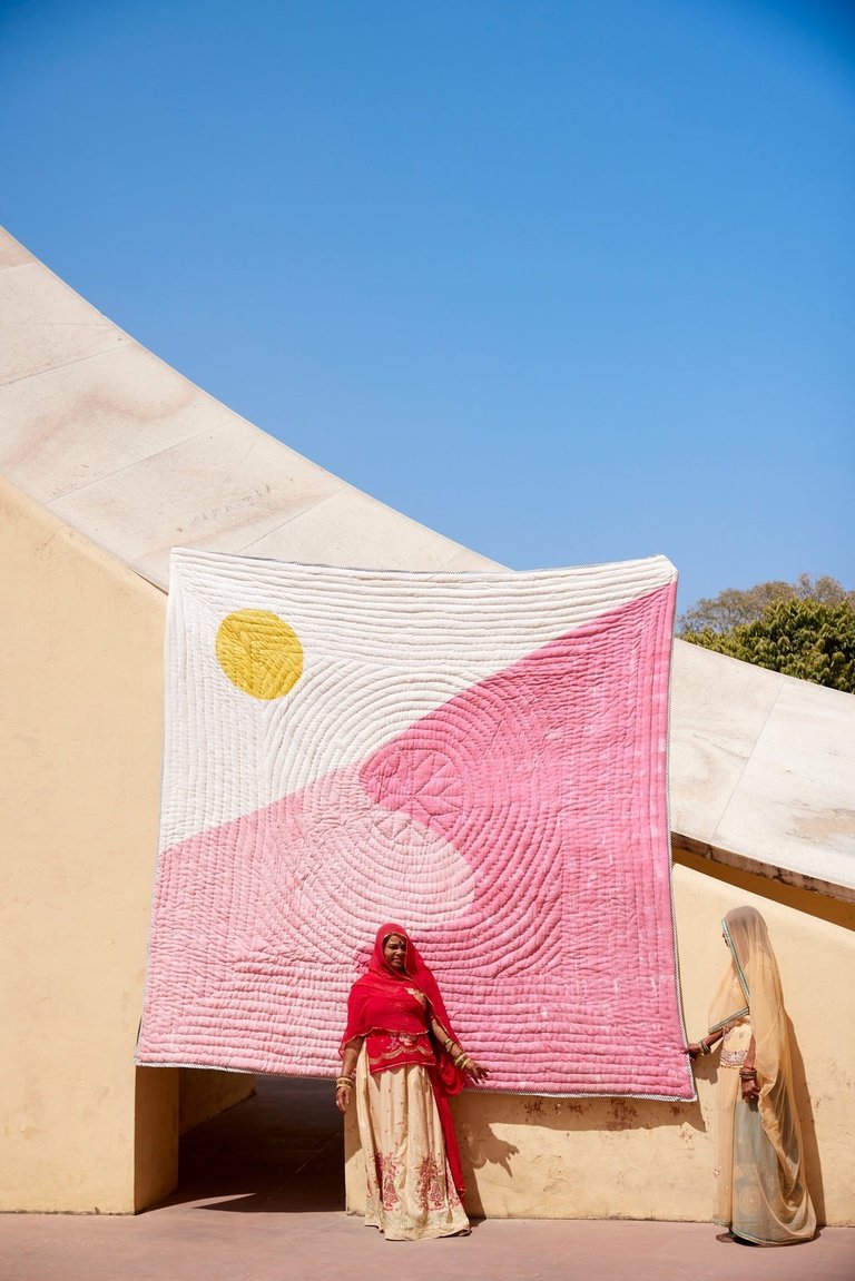 Dune Quilt - Pink