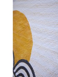 Making Waves Kantha Throw