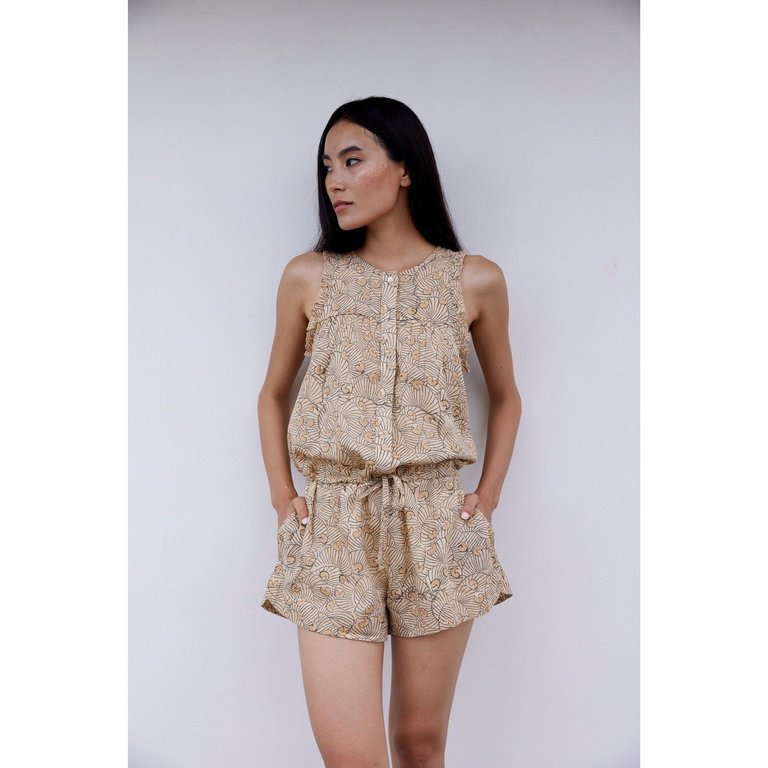 Simané Romper - Desert Sand