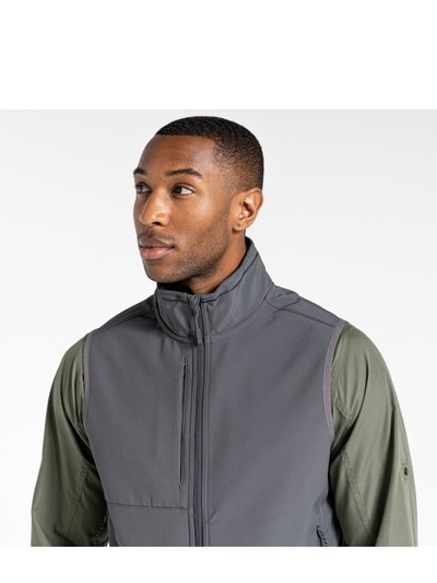 Craghoppers Craghoppers Mens Expert Basecamp Softshell Body Warmer (Carbon Grey) product