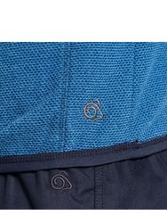 Craghoppers Mens Expert Half Zip Active Fleece Top (Poseidon Blue Marl)