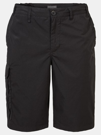 Craghoppers Craghoppers Mens Expert Kiwi Long Length Cargo Shorts (Black) product