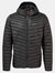 Craghoppers Mens Expolite Hooded Padded Jacket - Black / Magma Orange