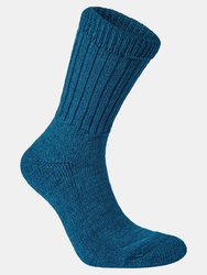 Craghoppers Mens Wool Hiker Socks - Poseidon Blue Marl