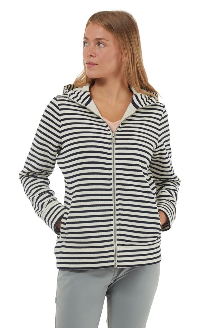 Craghoppers Womens/Ladies Amelie Zipped Hoodie (Navy) - Navy