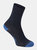 Craghoppers Womens/Ladies NosiLife Socks (Pack Of 2) (Navy/Soft Denim)