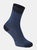Craghoppers Womens/Ladies NosiLife Socks (Pack Of 2) (Navy/Soft Denim) - Navy/Soft Denim