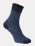 Craghoppers Womens/Ladies NosiLife Socks (Pack Of 2) (Navy/Soft Denim) - Navy/Soft Denim