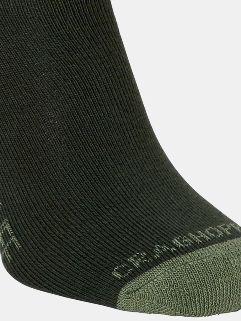 Craghoppers Womens/Ladies Single NosiLife Travel Sock (Parka Green)