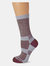 Craghoppers Womens/Ladies Temperature Control Socks (Grey Marl/Wild Berry)