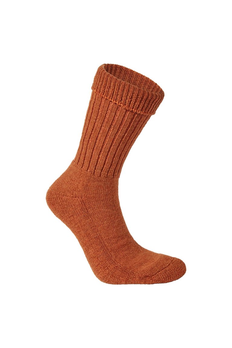 Craghoppers Womens/Ladies Wool Hiking Socks (Toasted Pecan Marl) - Toasted Pecan Marl