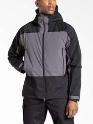 Mens Expert Active Waterproof Jacket - Carbon Grey/Black - Carbon Grey/Black