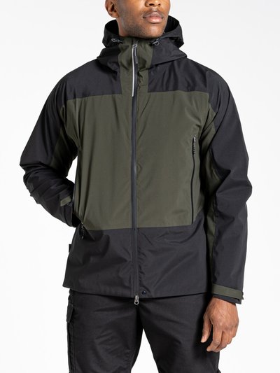 Craghoppers Mens Expert Active Waterproof Jacket - Dark Cedar/Black product