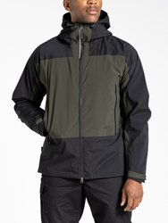 Mens Expert Active Waterproof Jacket - Dark Cedar/Black - Dark Cedar/Black