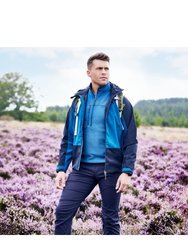 Mens Expert Active Waterproof Jacket - Poseidon Blue/Navy