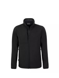 Mens Expert Basecamp Soft Shell Jacket - Black - Black