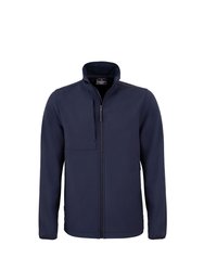 Mens Expert Basecamp Soft Shell Jacket - Dark Navy