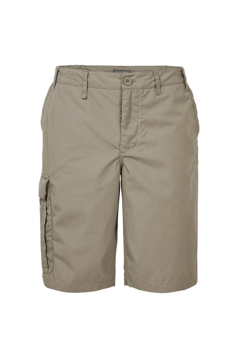 Mens Expert Kiwi Cargo Shorts - Pebble - Pebble