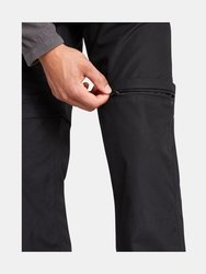 Mens Expert Kiwi Convertible Tailored Cargo Pants - Black