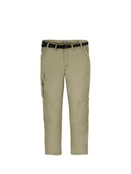 Mens Expert Kiwi Tailored Cargo Pants - Pebble Brown