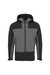 Mens Expert Softshell Hooded Active Soft Shell Jacket - Carbon Grey/Black
