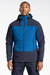 Mens Expert Softshell Hooded Active Soft Shell Jacket - Poseidon Blue/Navy - Poseidon Blue/Navy