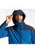Mens Expert Softshell Hooded Active Soft Shell Jacket - Poseidon Blue/Navy
