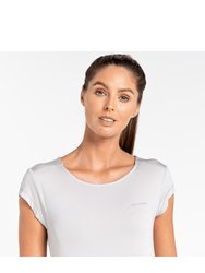 Womens/Ladies Atmos Short Sleeved T-Shirt - Lunar Gray